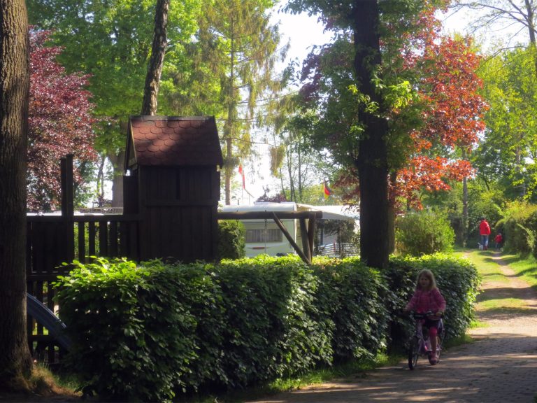 Zufahrt zum Campingplatz Hunte-Camp